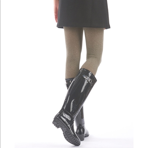 Igor Shoes Black Tall Knee High Waterproof Rain Boots Poshmark